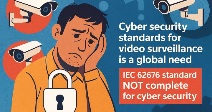 تحلیل تخصصی استانداردهای IEC 62676  و چرایی عدم کارایی در امنیت سایبری سامانه‌های نظارت تصویری